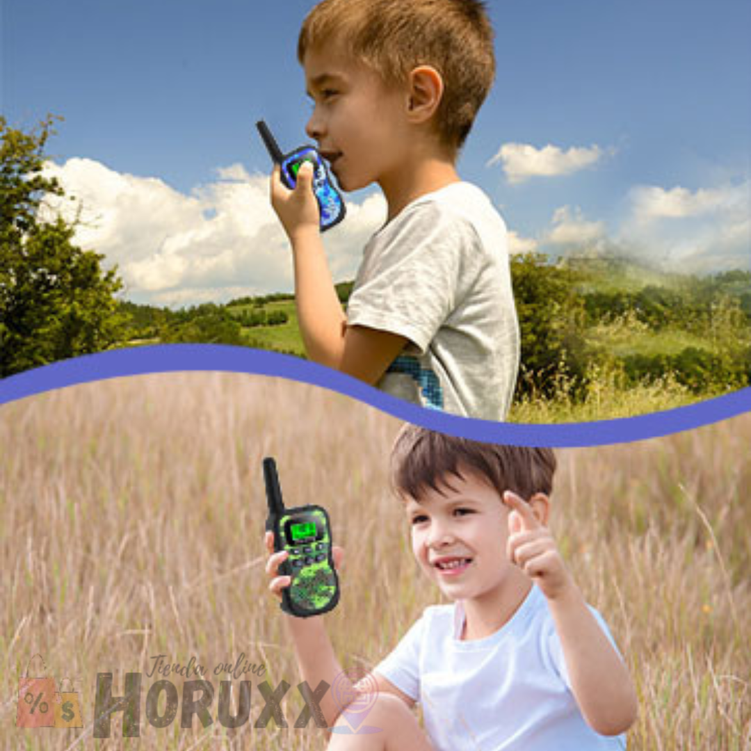 MiniWalk™ 📻/ Transmisor Walkie Talkie Para Niños🤯